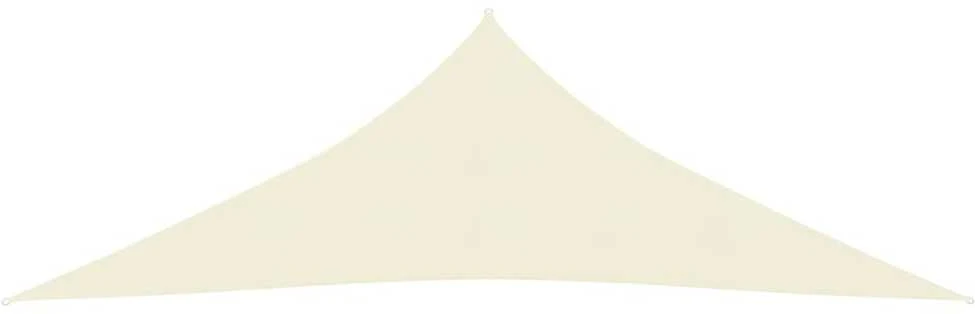 Uždanga nuo saulės, kreminė, 3,5x3,5x4,9m, HDPE, 160g/m²