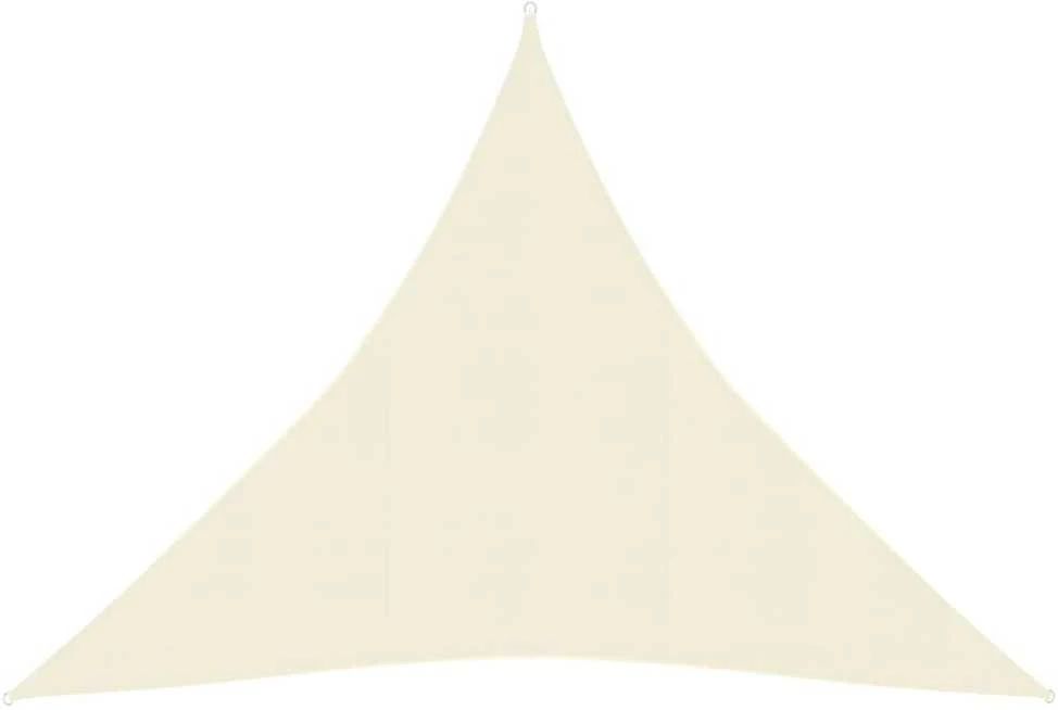 Uždanga nuo saulės, kreminė, 4,5x4,5x4,5m, HDPE, 160g/m²