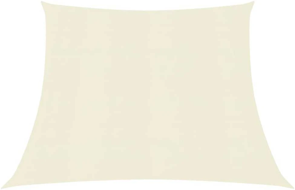 Uždanga nuo saulės, kreminės spalvos, 4/5x3m, HDPE, 160g/m²