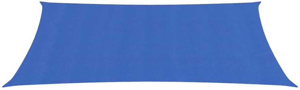 Uždanga nuo saulės, mėlynos spalvos, 2x5m, HDPE, 160g/m²