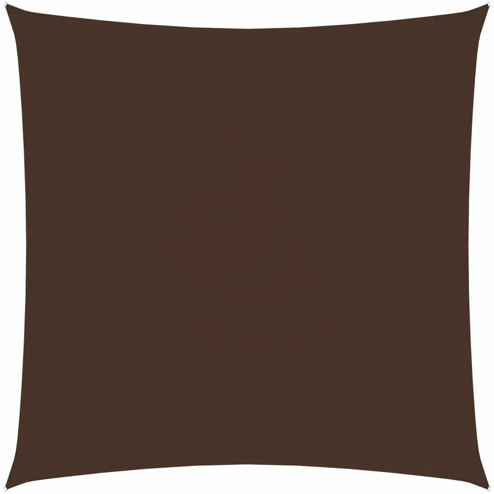 Uždanga nuo saulės, ruda, 7x7m, oksfordo audinys, kvadratinė