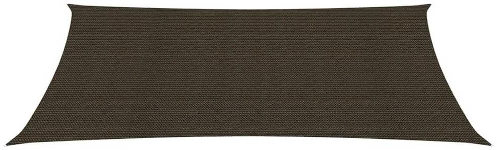 Uždanga nuo saulės, rudos spalvos, 6x8m, HDPE, 160g/m²