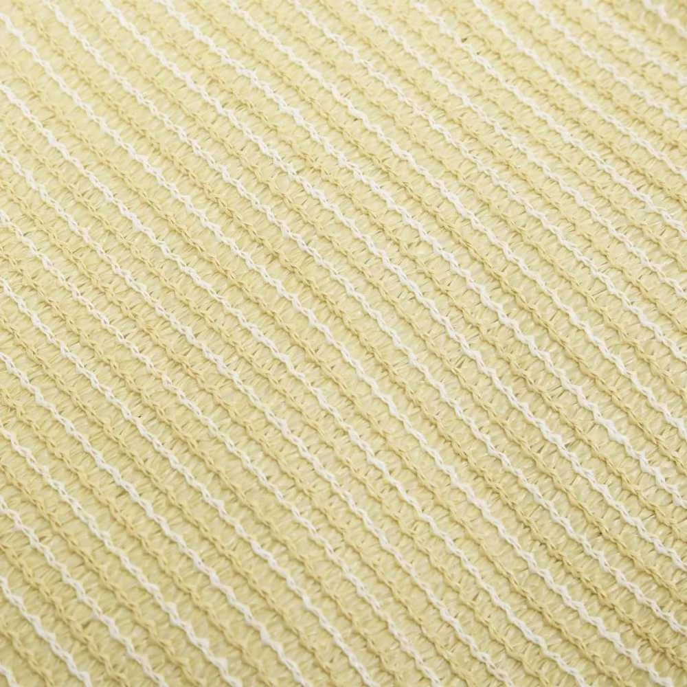 Uždanga nuo saulės, smėlio spalvos, 5x8m, HDPE, 160g/m²