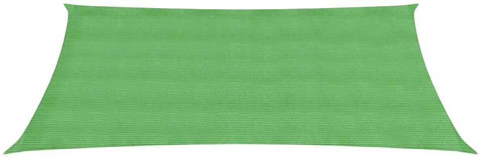 Uždanga nuo saulės, šviesiai žalia, 6x8m, HDPE, 160g/m²