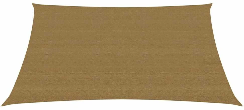 Uždanga nuo saulės, taupe spalvos, 3,5x5m, HDPE, 160g/m²