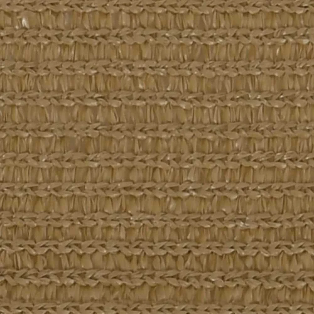 Uždanga nuo saulės, taupe spalvos, 3x3x3m, HDPE, 160g/m²