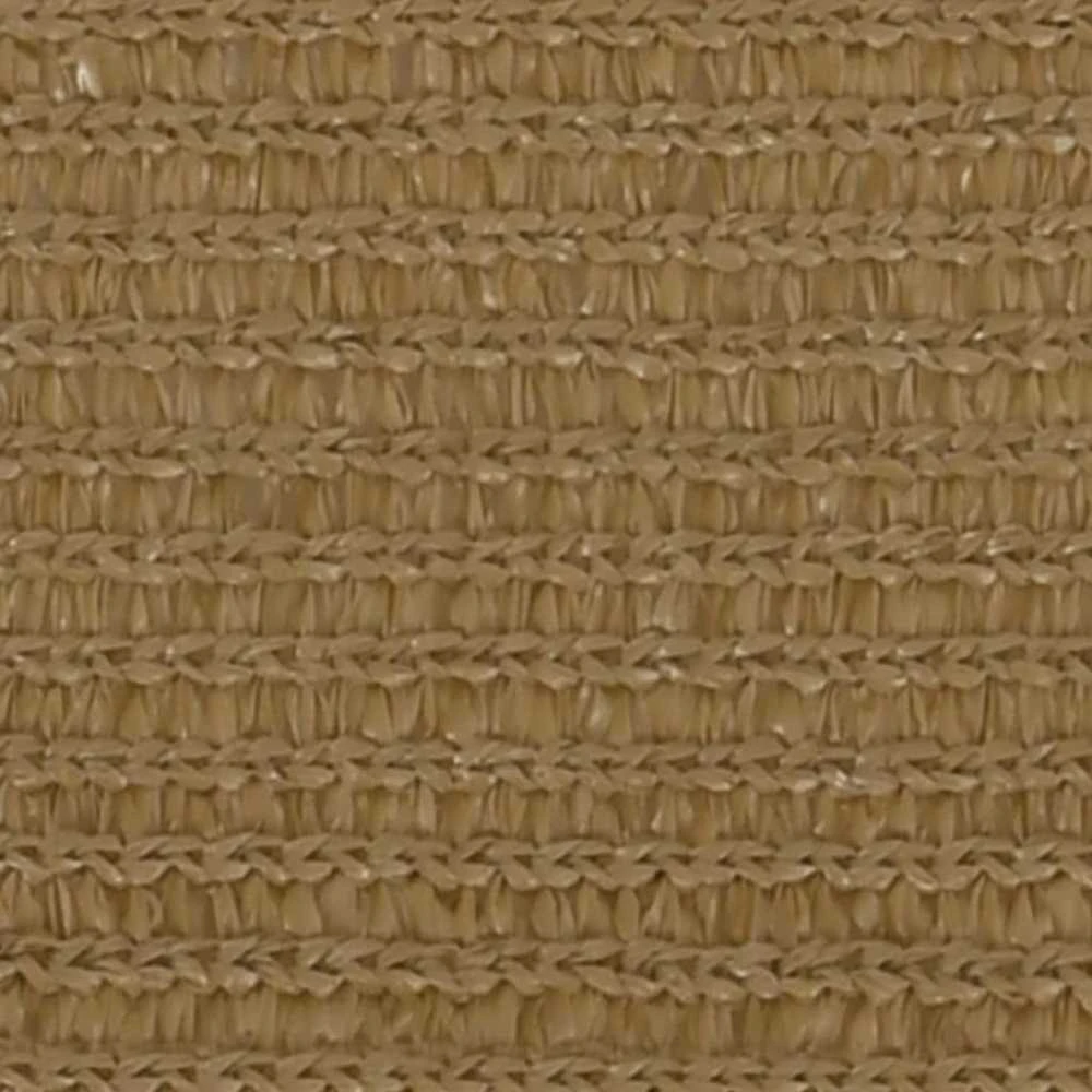 Uždanga nuo saulės, taupe spalvos, 4,5x4,5x4,5m, HDPE, 160g/m²