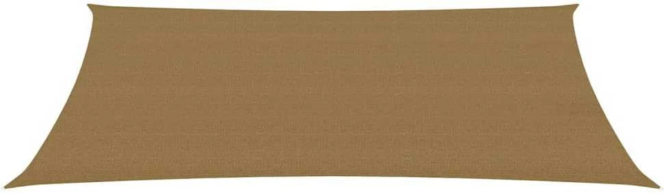 Uždanga nuo saulės, taupe spalvos, 5x8m, HDPE, 160g/m²
