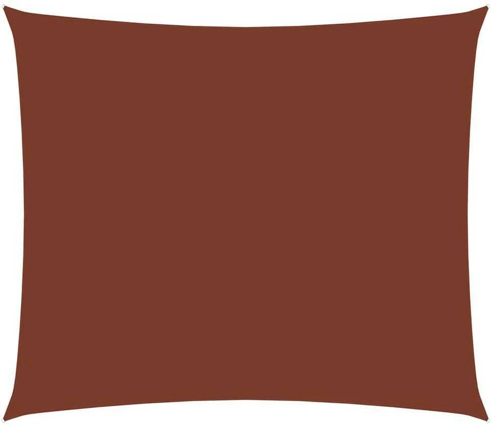 Uždanga nuo saulės, terakota, 3,5x5m, oksfordo audinys