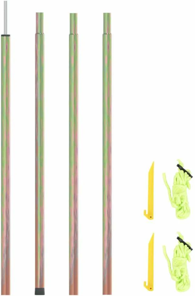 Uždangos nuo saulės stulpas, 200cm, galvanizuotas plienas