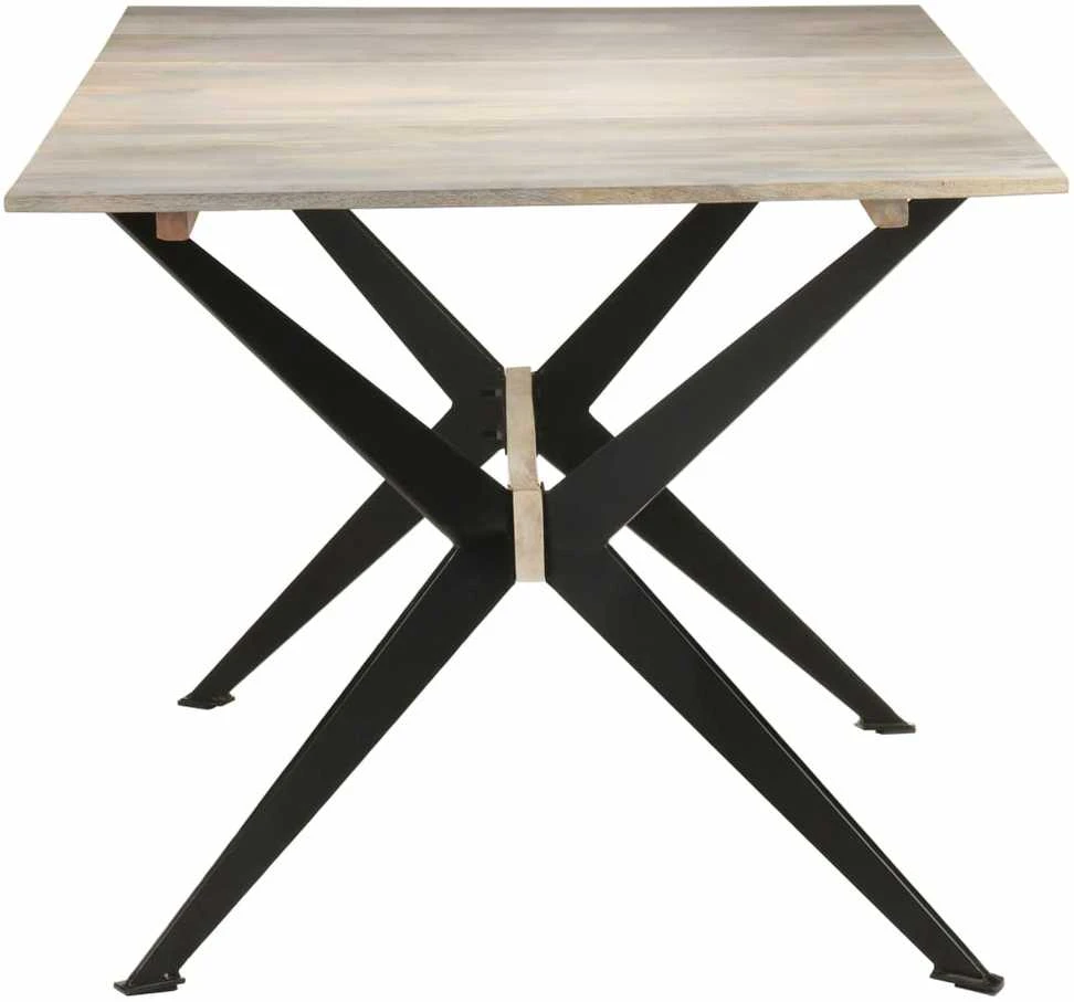 Valgomojo stalas, 180x90x76cm, mango medienos masyvas
