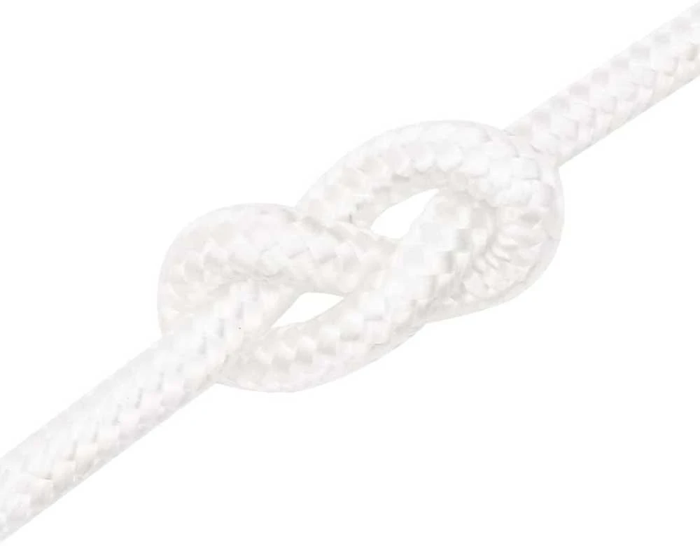 Valties virvė, visiškai balta, 12mm, 25m, polipropilenas