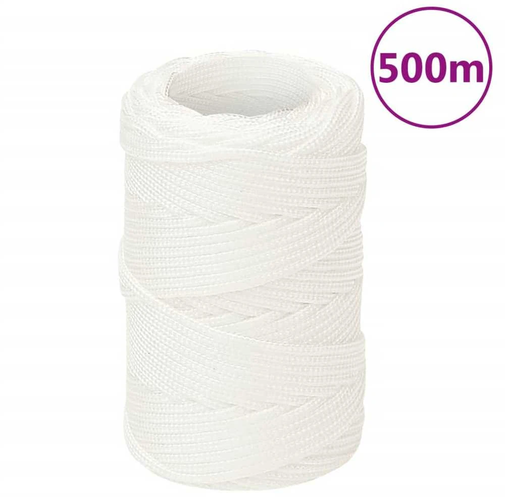 Valties virvė, visiškai balta, 2mm, 500m, polipropilenas