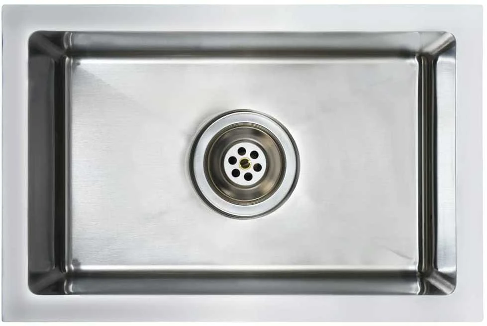 Virtuvės plautuvė, nerūdijantis plienas, rankų darbo