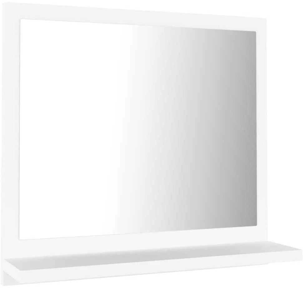 Vonios kambario veidrodis, baltas, 40x10,5x37cm, mediena