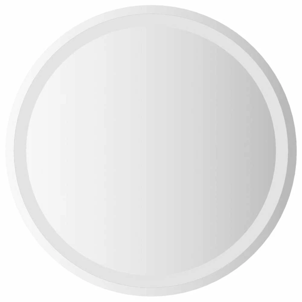 Vonios kambario veidrodis su LED, 60cm, apskritas