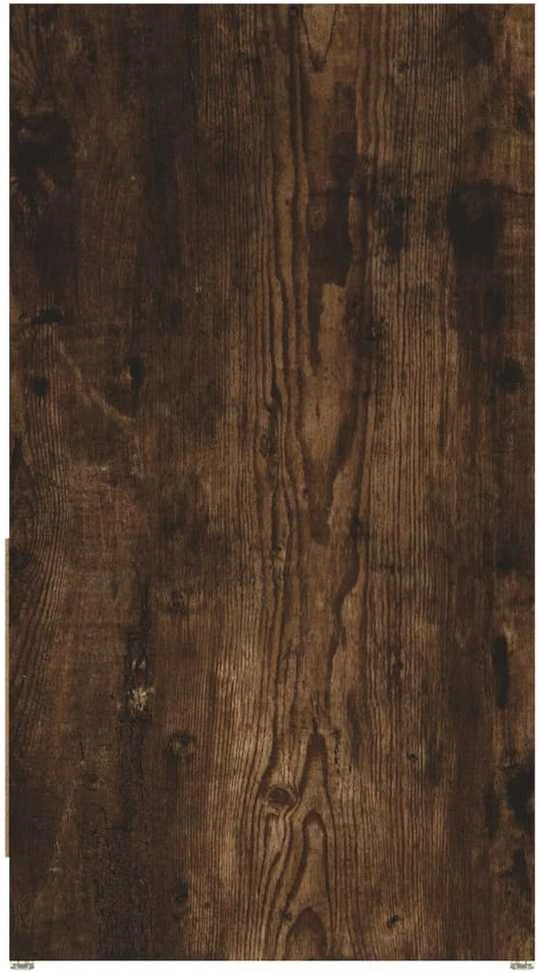 Vonios spintelė, dūminio ąžuolo, 60x33x61cm, apdirbta mediena