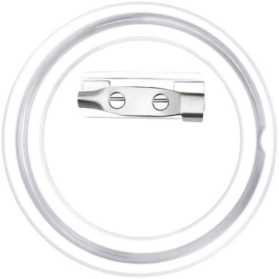 Ženkliukų rinkinys su smeigtukais, 100vnt., akrilas, 44mm