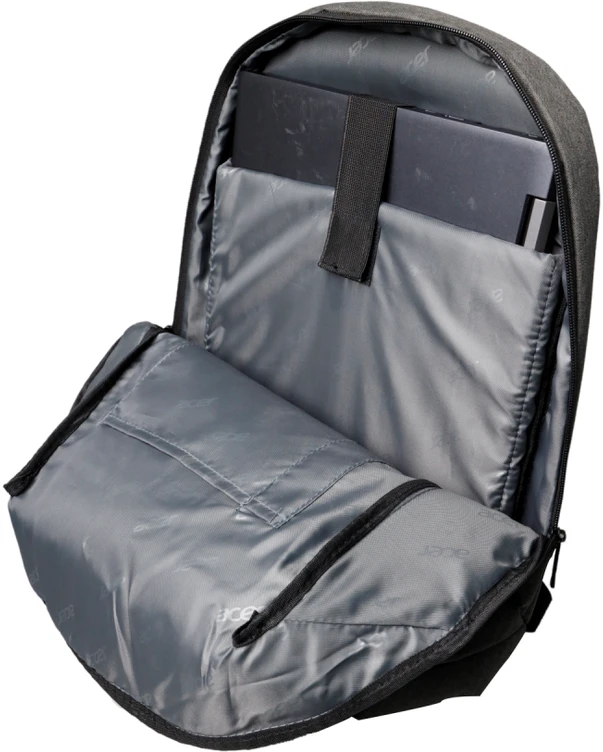 ACER urban backpack, pilkas & žalias, 15.6"