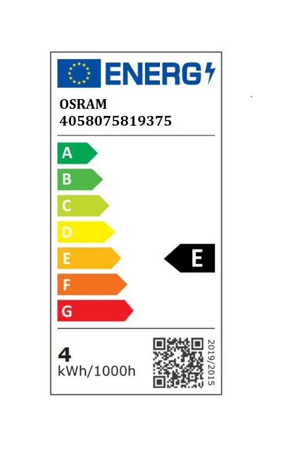LED lempa Osram B11, 4W, E14, 2700K, 470lm