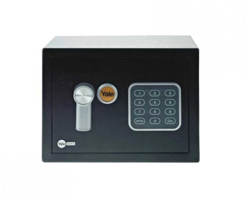 Yale YSV/170/DB2 Laisvai stovintis Seifas 3,8 l Plieninis Juodas