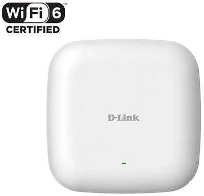 Maršrutizatorius D-Link | Nuclias Connect AX1800 Wi-Fi 6 prieigos taškas | DAP-X2810 | 802.11ac | Tinklelio atramos Nr. | 1200+574 Mbit/s | 10/100/1000 Mbit/s | Ethernet LAN (RJ-45) jungtys 1 | Nėra mobiliojo plačiajuosčio ryšio | MU-MiMO Taip | PoE į | Antenos tipas 2xVidinė