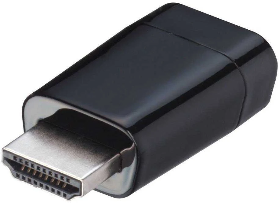 Adapteris - LINDY HDMI į VGA Konverteris, Juodas