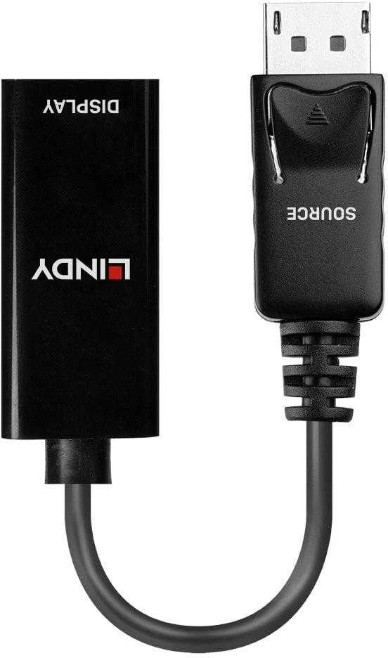 „Lindy DisplayPort“ į juodą HDMI jungtį