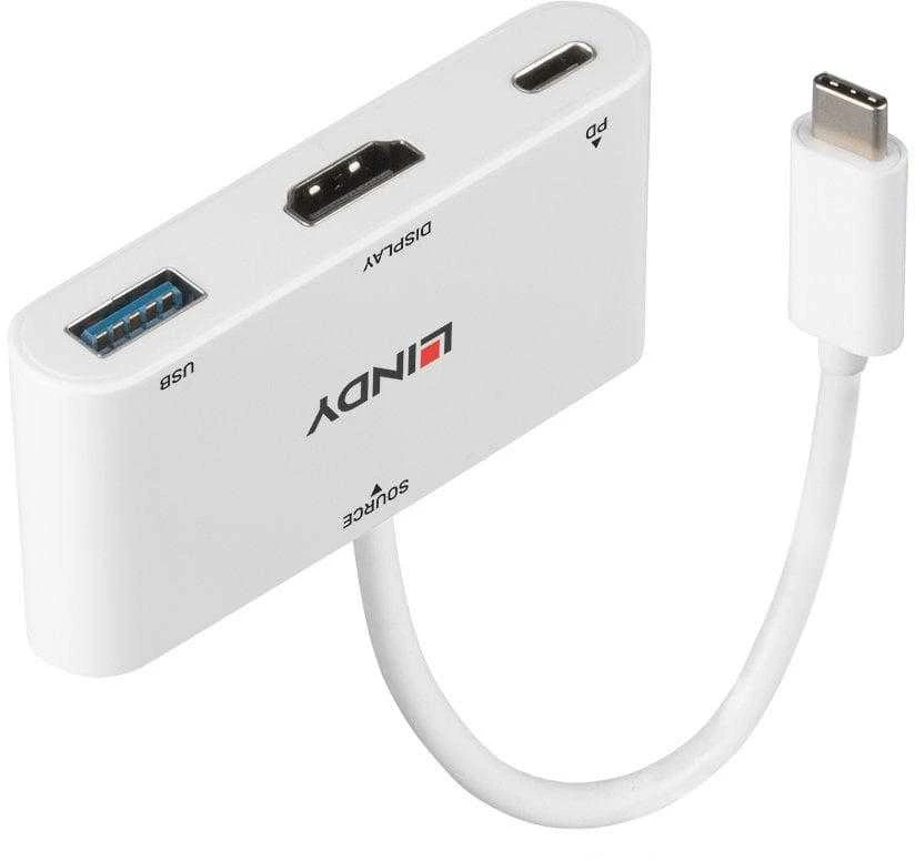 Adapteris - LINDY USB 3.2 Type C į HDMI Adapteris 4K@60Hz PD 100W