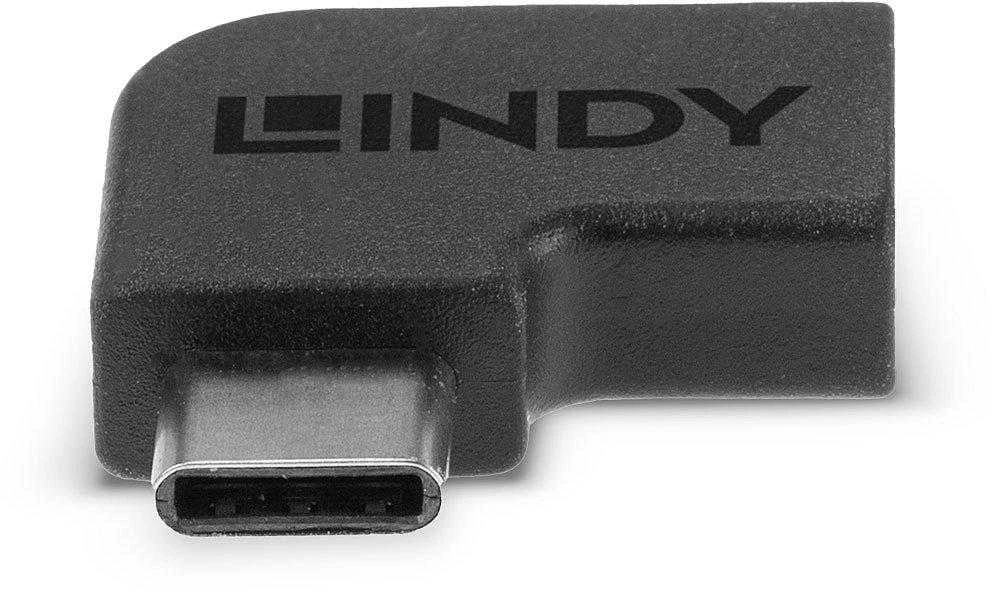 Lindy Adapteris - USB 3.2 Type C M/F 20Gbps 90° Nikelio Danga