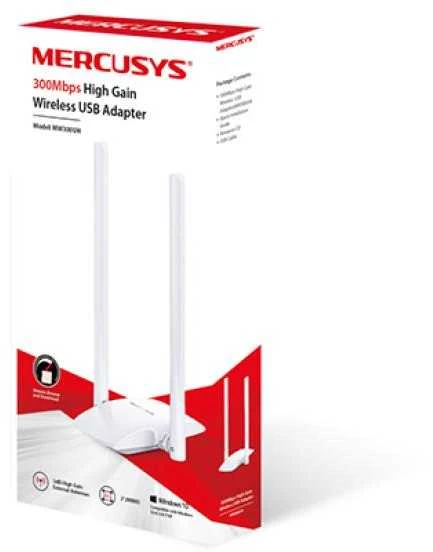 TP-Link Karta jungiama į tinklą Mercusys MW300UH WiFi N300 USB
