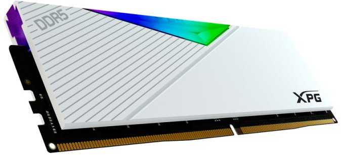 RAM ADATA XPG Lancer RGB atmintis, DDR5, 64 GB, 6000MHz, CL30 (AX5U6000C3032G-DCLARWH)