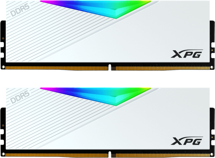 RAM ADATA XPG Lancer RGB atmintis, DDR5, 64 GB, 6000MHz, CL30 (AX5U6000C3032G-DCLARWH)