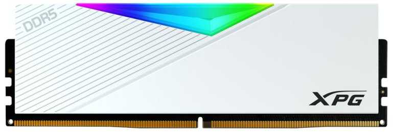 RAM ADATA XPG Lancer RGB atmintis, DDR5, 64 GB, 6000MHz, CL30 (AX5U6000C3032G-DCLARWH)