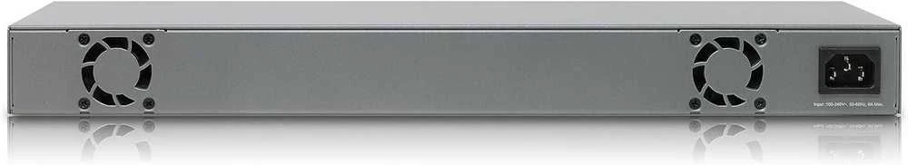 Šakotuvas „Alta Labs S24-PoE“ | Komutatorius | 24x RJ45 1000Mb/s, 16x PoE+, 2x SFP+, 240W, „Bluetooth“, programėlė, stovas
