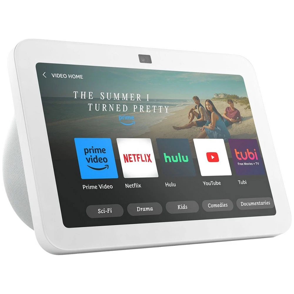 Amazon „Echo Show 8“ (3 kartos) Ledynų balta