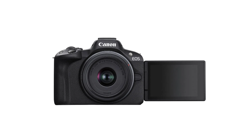 Canon EOS R50 + RF-S 18-45mm F4.5-6.3 IS STM Juodas