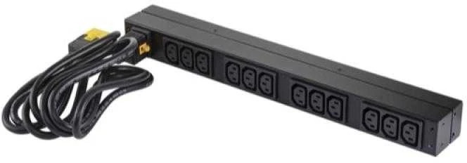 APC RACK PDU, BASIC, 1U, 16A, 208/230V, (12)C13
