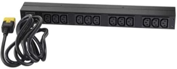 APC RACK PDU, BASIC, 1U, 16A, 208/230V, (12)C13