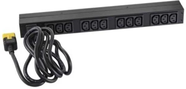 APC RACK PDU, BASIC, 1U, 16A, 208/230V, (12)C13