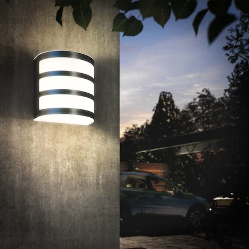 Sieninis šviestuvas LED sieninis lauko šviestuvas IP44 Calgary Philips 3.5W 270Lm 2700K