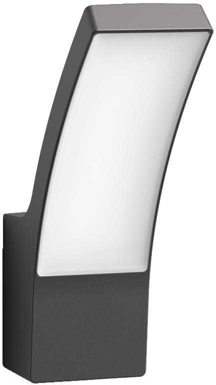 Philips Splay -seinävalaisin, antrasiitti, 2700K