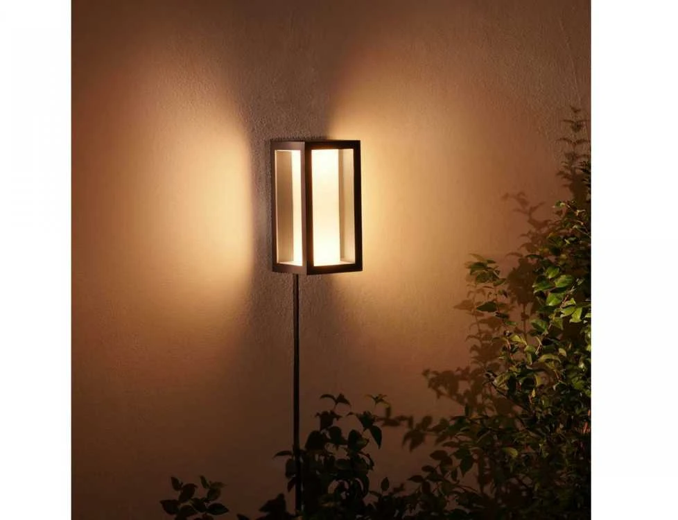 Philips Hue Sieninis lauko šviestuvas Impress (Baltas ir spalvotas)