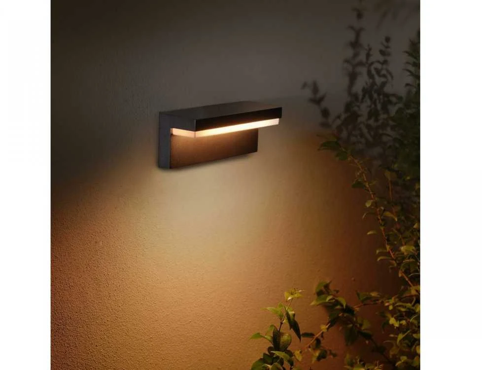 Sieninis šviestuvas Philips Hue Nyro kinkiet juodas 1x13.5 W