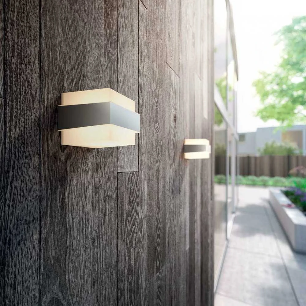 Signify Philips Shovel lubinis šviestuvas sieninis šviestuvas exkl LM 1x9,5W nerūdijantis plienas