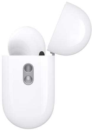 Ausinės Apple AirPods Pro (2 kartos) su "MagSafe" dėklu (USB-C), baltos spalvos