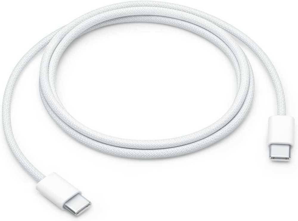 Austas kabelis Apple MQKJ3ZM/A USB-C – USB-C, 1 m, 60 W aprašymas - Prekės nuotrauka