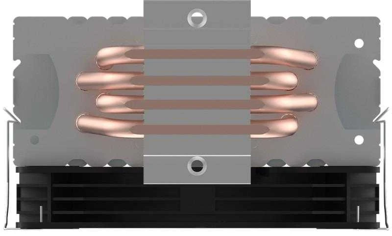 AQIRYS CPU aušintuvas PUCK PRO 2.0 juodas