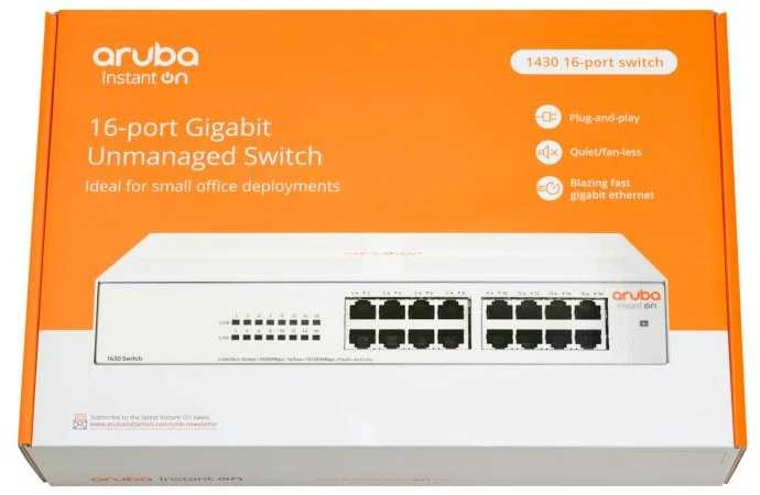 Šakotuvas Hewlett Packard (HP) HPE Aruba ION 1430 16G jungiklis
