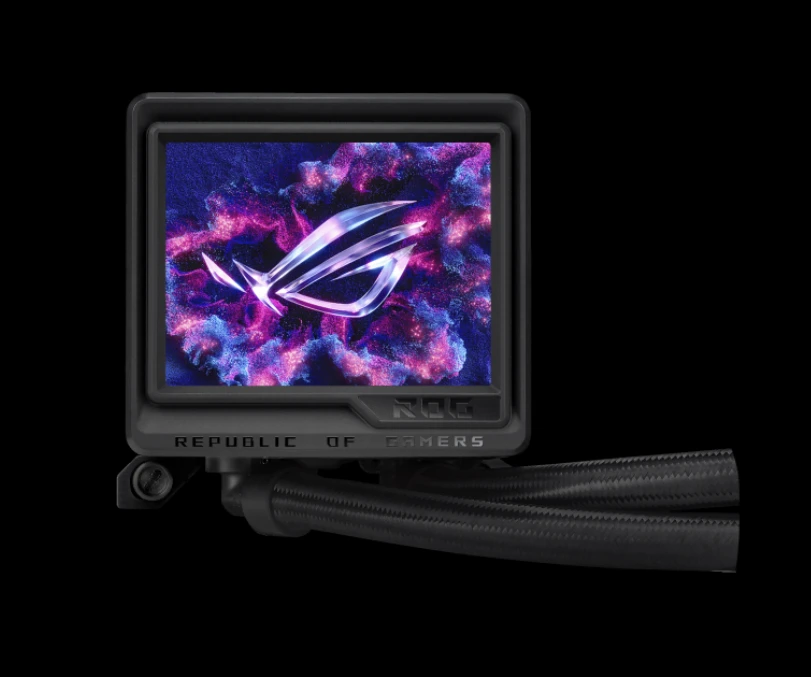 ASUS ROG Ryujin III 360 ARGB Extreme Kompiuterio dėklas All-in-one liquid cooler 12 cm Juodas